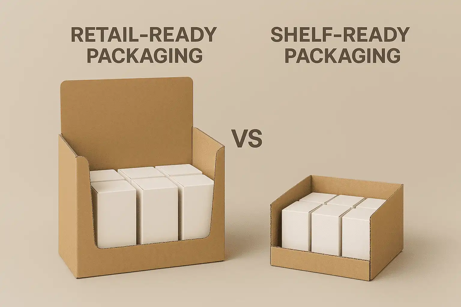 Retail-Ready Packaging vs Shelf-Ready Packaging: Key Differences